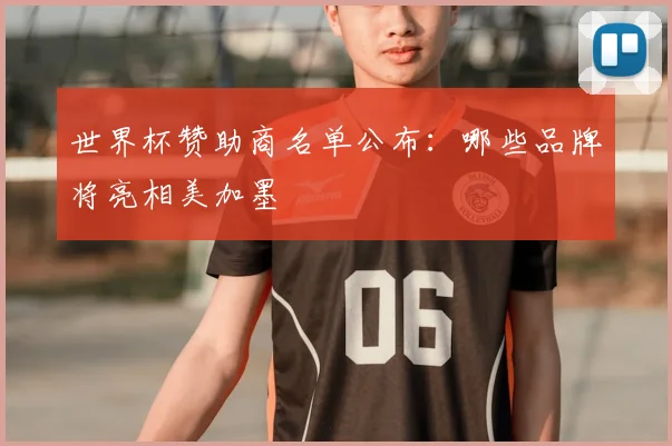 世界杯赞助商名单公布:哪些品牌将亮相美加墨