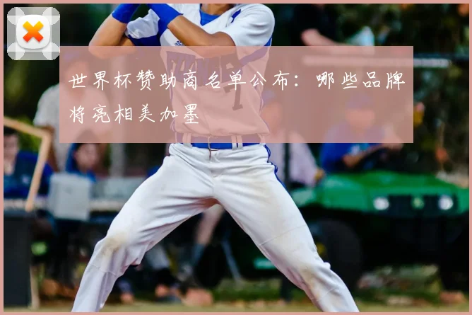 世界杯赞助商名单公布：哪些品牌将亮相美加墨